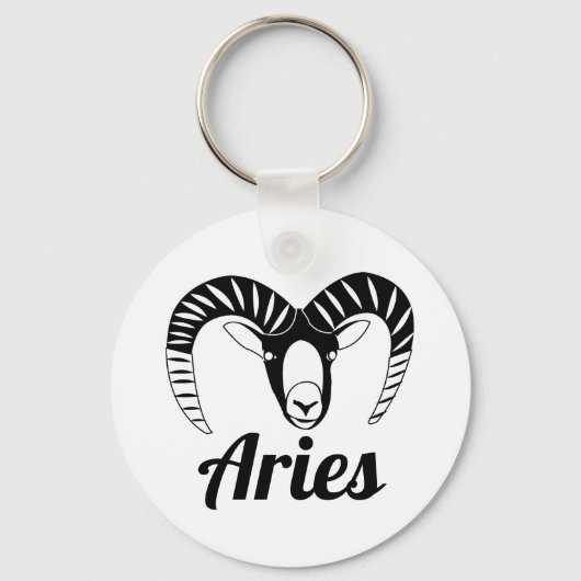 ARIS-symbool Astrologisch teken Sleutelhanger (Achterkant)