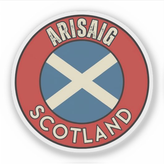 Arisaig, Schotland Sticker (Voorkant)
