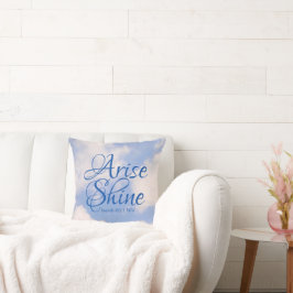 Arise en Shine Bijbel Verse Christelijk Kussen
