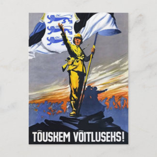 Arise, Estland! Briefkaart