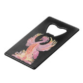 Arise Phoenix Creditkaart Flessenopener (Achterkant Gekanteld)