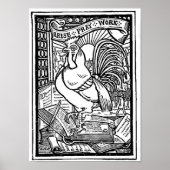 Arise Pray Work Inspirerend Poster (Voorkant)