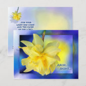 Arise, Shine. Briefkaart (Voorkant / Achterkant)