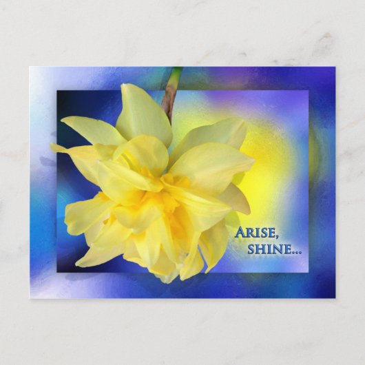Arise, Shine. Briefkaart (Voorkant)