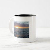 Arise Shine - Isaiah 60:1 Tweekleurige Koffiemok (Voorkant links)