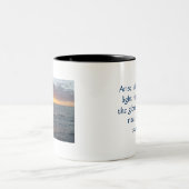 Arise Shine - Isaiah 60:1 Tweekleurige Koffiemok (Center)