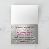 Arise Shine Jesaja 60 Christelijke kaart (Binnen)