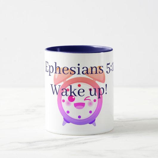 Arise, shine! mug mok (Midden)