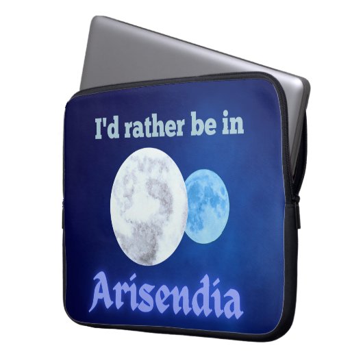Arisendia - Laptophoes Laptop Sleeve (Voorkant Links)