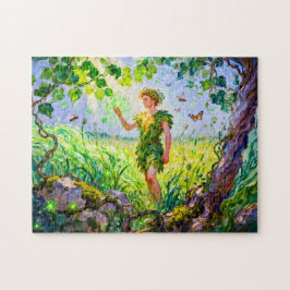 Aristaeus God van Landbouw en Natuur uit Grieks Legpuzzel