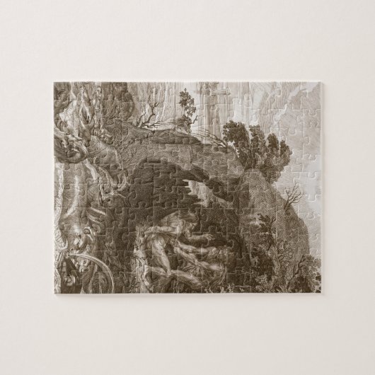 Aristeus Compels Proteus om zijn orakels te onthul Legpuzzel (Horizontaal)