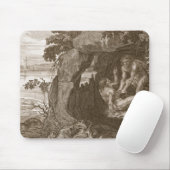 Aristeus Compels Proteus om zijn orakels te onthul Muismat (Met muis)