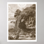 Aristeus Compels Proteus om zijn orakels te onthul Poster (Voorkant)