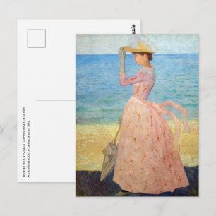 Aristide Maillol - Vrouw met een parasol Briefkaart