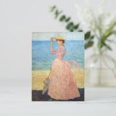 Aristide Maillol - Vrouw met een Parasol Briefkaart (Staand voorkant)
