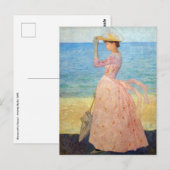 Aristide Maillol - Vrouw met een Parasol Briefkaart (Voorkant / Achterkant)