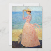 Aristide Maillol - Vrouw met een Parasol Kaart (Voorkant)