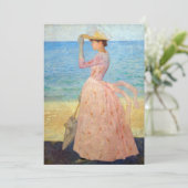 Aristide Maillol - Vrouw met een Parasol Kaart (Staand voorkant)