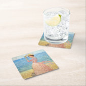 Aristide Maillol - Vrouw met een Parasol Kartonnen Onderzetters (Insitu)