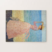 Aristide Maillol - Vrouw met een Parasol Legpuzzel (Horizontaal)