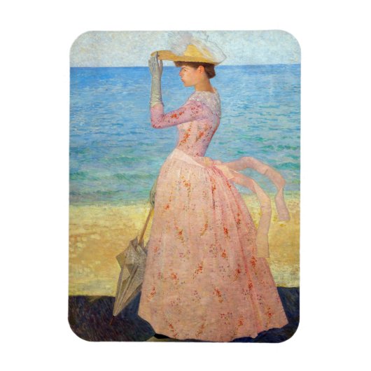 Aristide Maillol - Vrouw met een Parasol Magneet (Verticaal)
