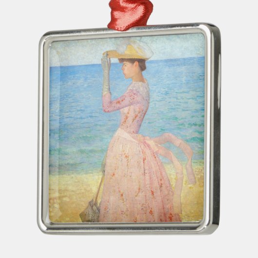 Aristide Maillol - Vrouw met een Parasol Metalen Ornament (Links)