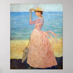 Aristide Maillol - Vrouw met een Parasol Poster