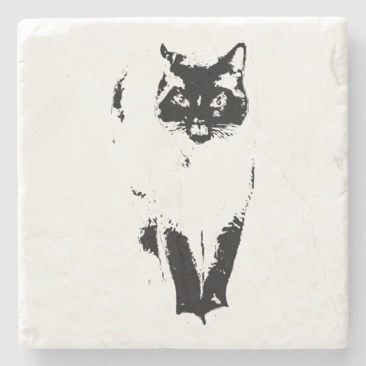 Aristocat Attitude Stenen Onderzetter (Voorkant)