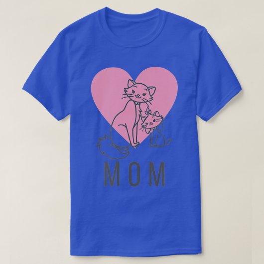 Aristocats Duchess en Marie Moederdag T-shirt (Design voorkant)
