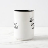 Aristocob: Licht een glimlach op! Mok (Center)