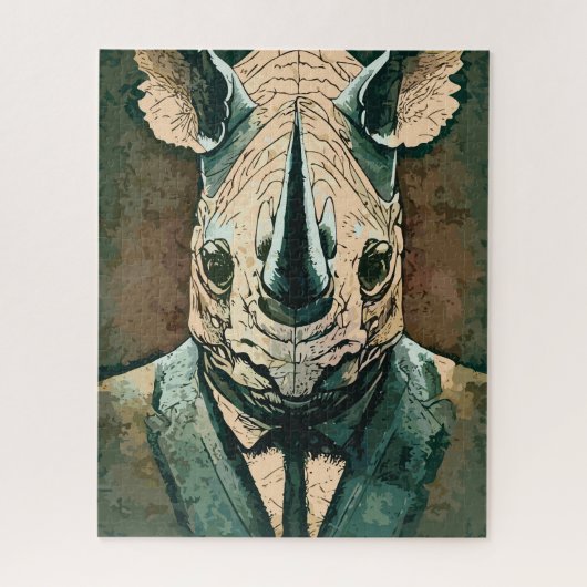 Aristocrat Rhino Legpuzzel (Verticaal)
