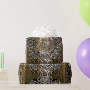 Aristocratic Ollie Party Holiday Wrapping Paper Cadeaupapier