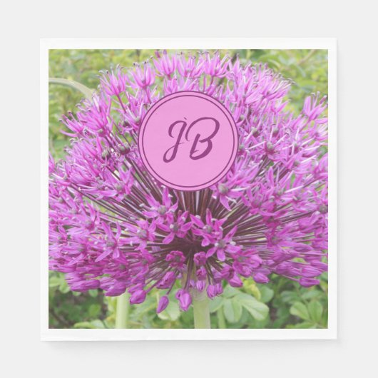 Aristocratic Paars Allium Servet (Voorkant)