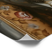 Aristocratic Pug Renaissance Portrait Print (Hoek)