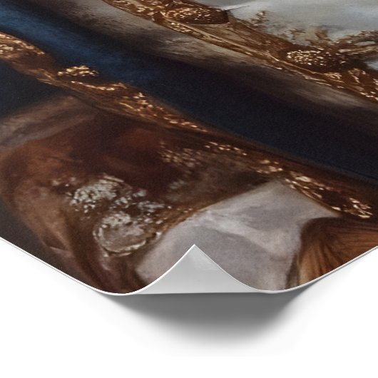 Aristocratic Squirrel Portrait, Renaissance Animal Poster (Hoek)