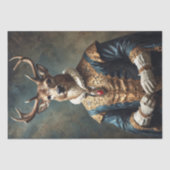 Aristocratische Buck -Decoupage- Tissuepapier (Voorkant)