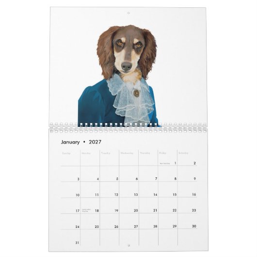 Aristodogs Agenda 2010 Kalender (Jan 2027)