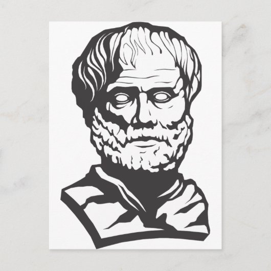 Aristoteles Briefkaart (Voorkant)