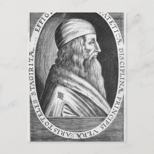 Aristoteles Briefkaart (Voorkant)