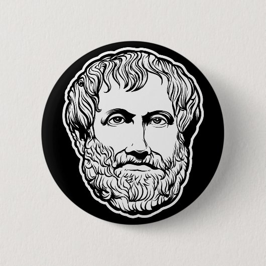 Aristoteles-Button Ronde Button 5,7 Cm (Voorkant)