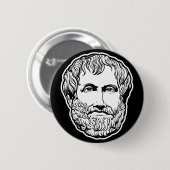 Aristoteles-Button Ronde Button 5,7 Cm (Voorkant /achterkant)