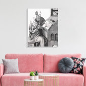 Aristoteles Canvas Afdruk (Insitu (Woonkamer))