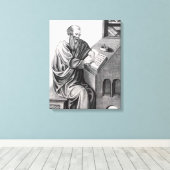 Aristoteles Canvas Afdruk (Insitu (Houten vloer))