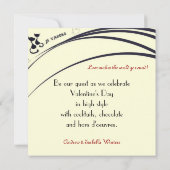 Aristoteles Cat Valentijn - partijuitnodiging Kaart (Achterkant)