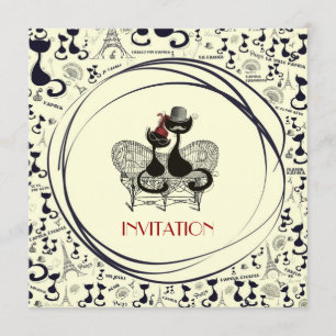 Aristoteles Cat Valentijn - partijuitnodiging Kaart