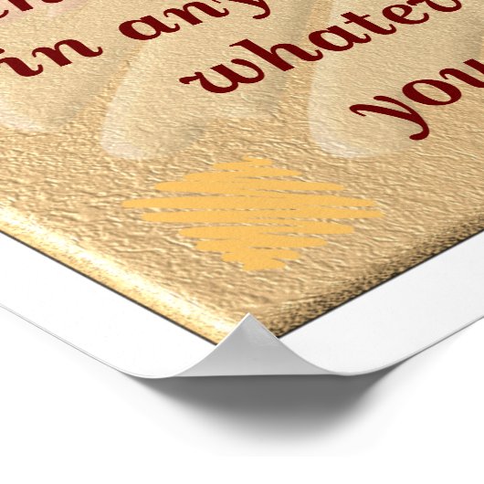 Aristoteles-citaat - kunstdruk poster (Hoek)