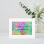 Aristoteles citeert briefkaart (Staand voorkant)