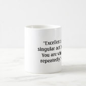 Aristoteles citeert Coffee Mok - Woorden van de wi (Center)