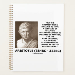 Aristoteles commando van metafoor Mark of Genius Q Planner