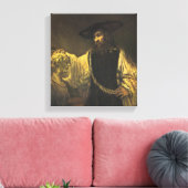 Aristoteles: De borstbeeld van Homerus, 1653 Canvas Afdruk (Insitu (Woonkamer))